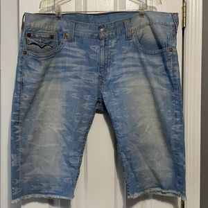 Used true religion Jean shorts